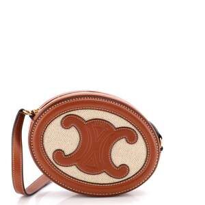 Celine Triomphe Oval Crossbody Bag #245067C15B